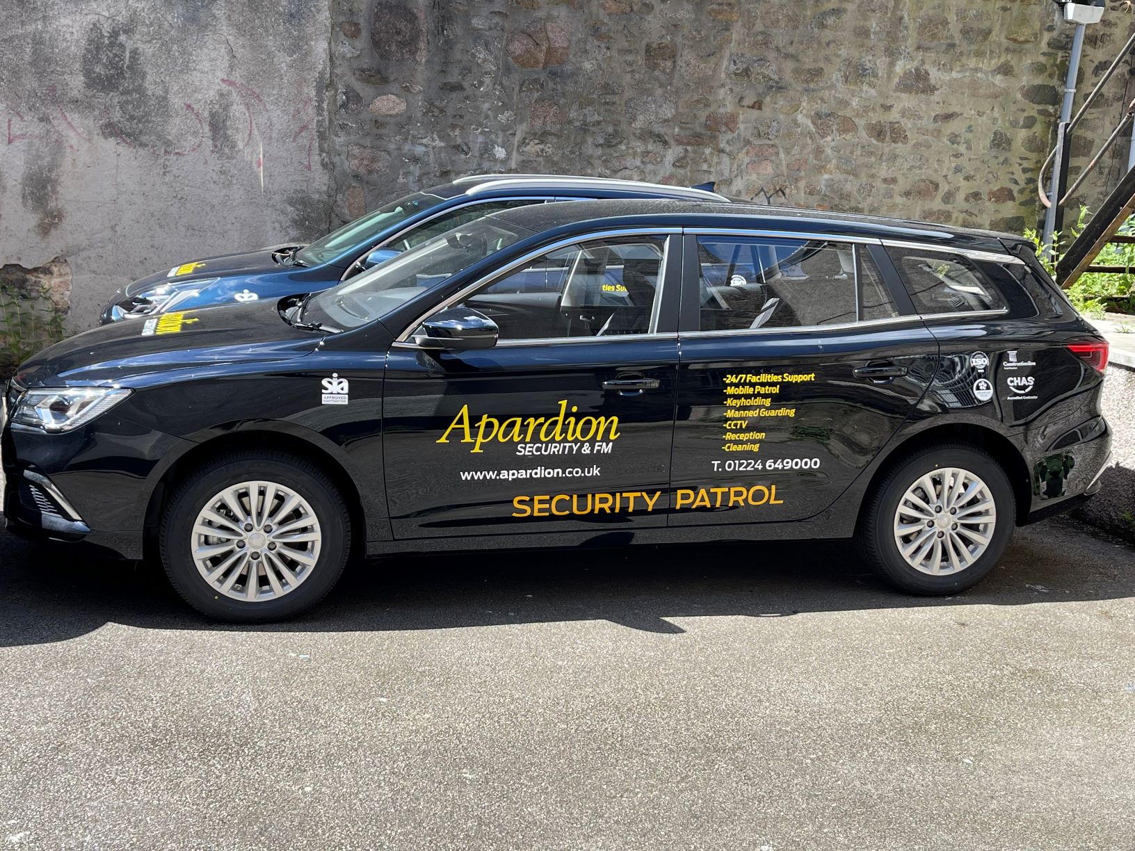 New fully electric car to join Apardion mobile patrol fleet